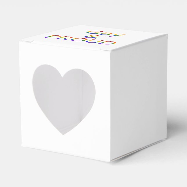 Fallln Gay och Proud Presentaskar (Framsidan Sidan)