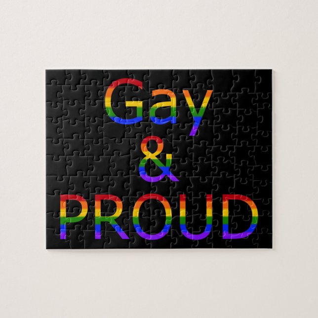 Fallln Gay och Proud Pussel (Horisontell)