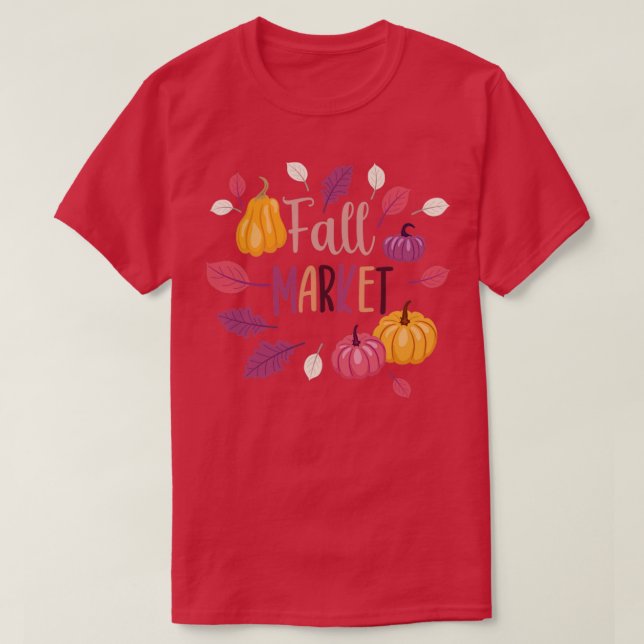 Fallmarknad T Shirt (Design framsida)