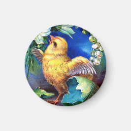 Falln A Glad påsk Chick Magnet