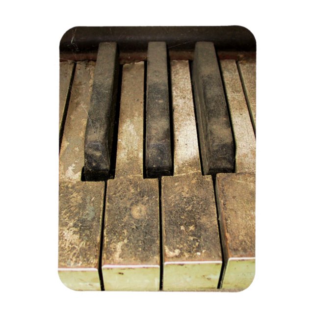 Falln A Melody Lämnade Abadoned Magnet (Vertikal)