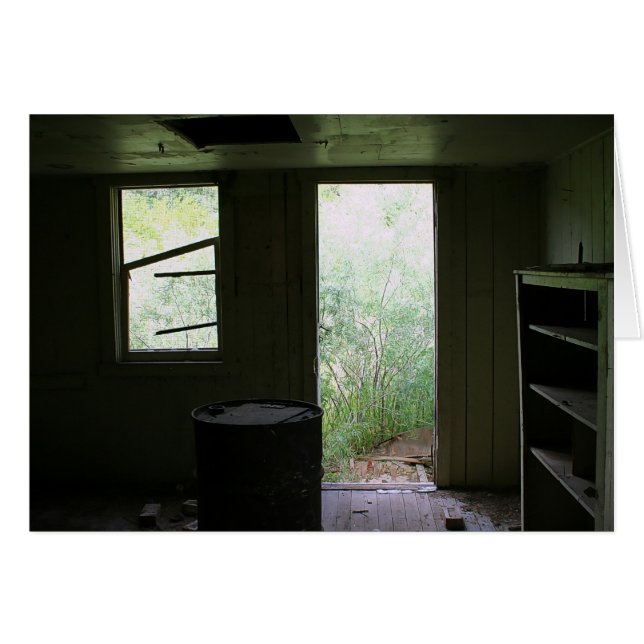 Falln Abandoned Hobble Bäck OBS Kort (Framsidan Horizontal)