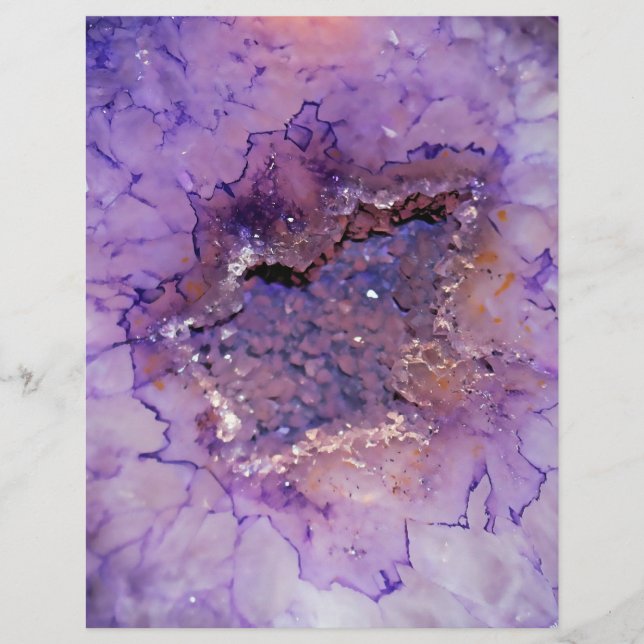 Falln Amethyst Geode (Framsida)
