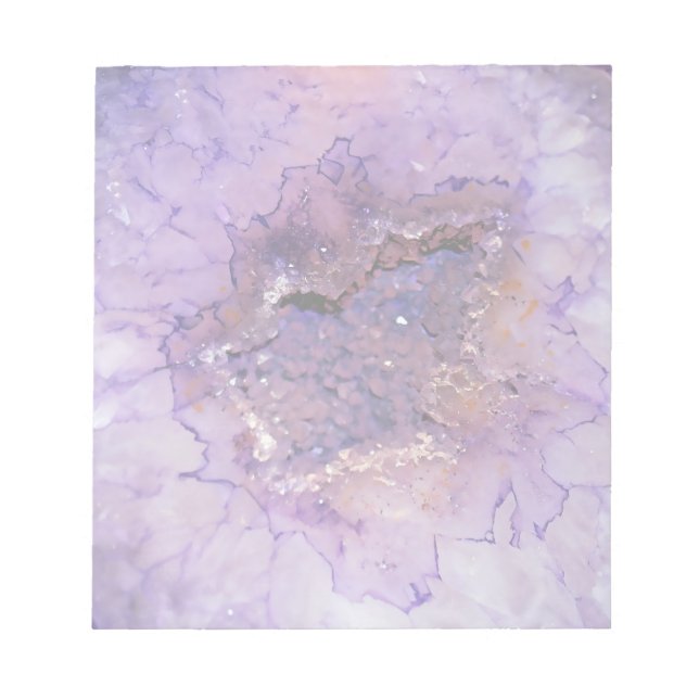 Falln Amethyst Geode Anteckningsblock (Framsida)