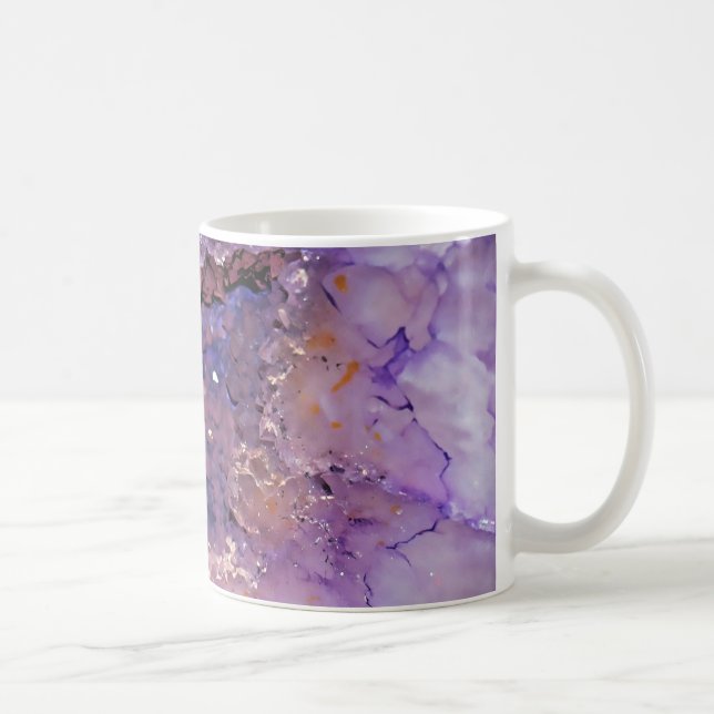 Falln Amethyst Geode Kaffemugg (Höger)