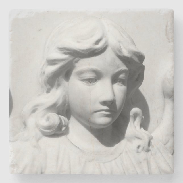 Falln Angel i Mourning Stenunderlägg (Framsidan)