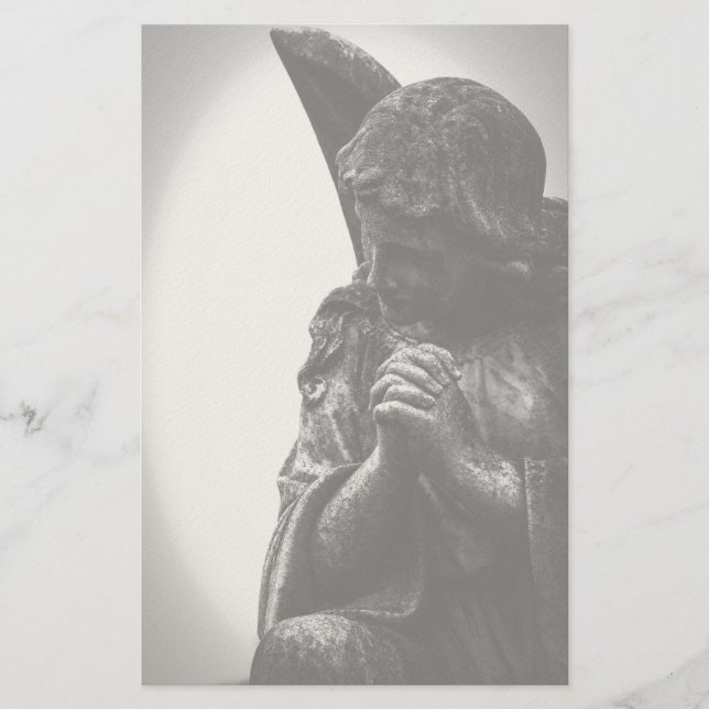 Falln Angel i Prayer Brevpapper (Framsida)