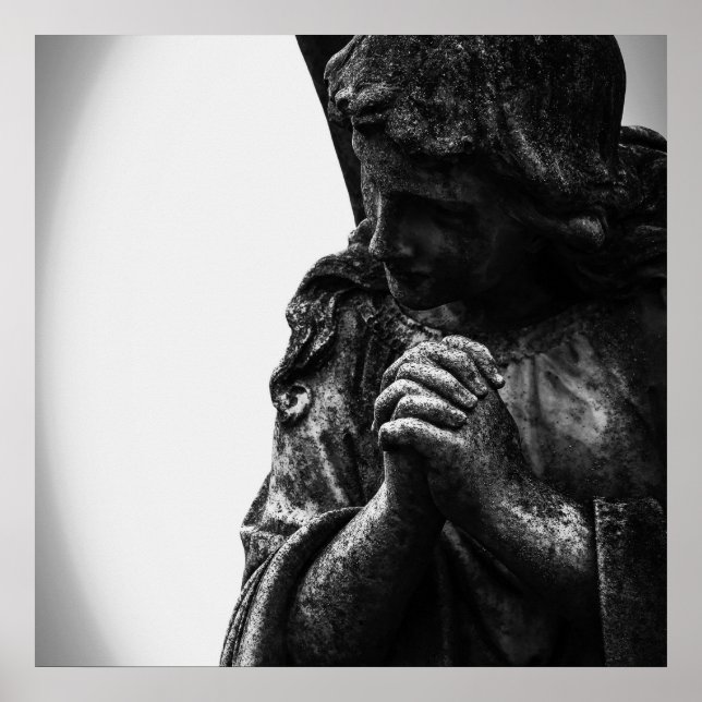 Falln Angel i Prayer Poster (Framsidan)
