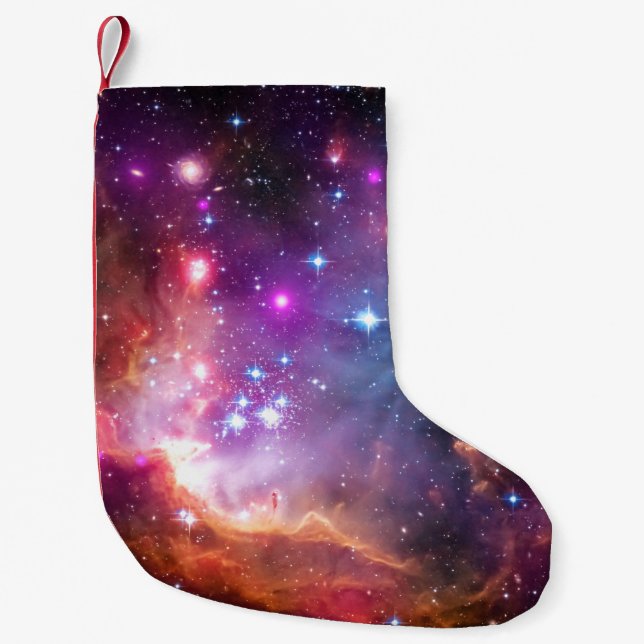 Falln Angelic Galaxy Liten Julstrumpa (Framsidan)