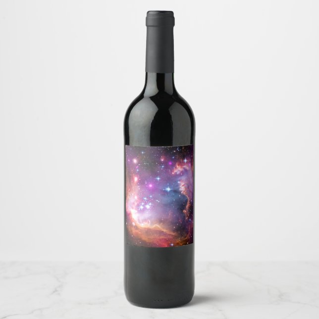 Falln Angelic Galaxy Vinflaska Etikett (Framsida)