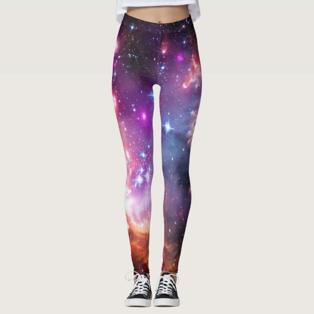 Falln änglalik galax leggings (Framsida)