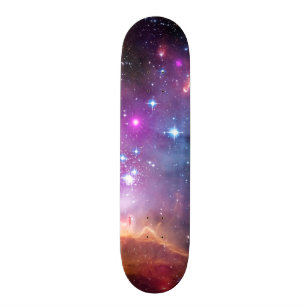 Falln änglalik galax old school skateboard bräda 18 cm