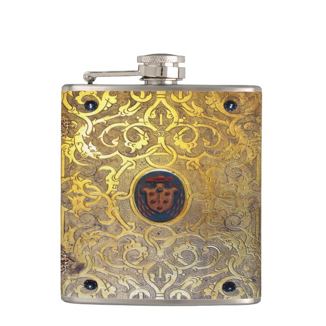Falln Antique Golden Swirls Fickplunta (Framsidan)