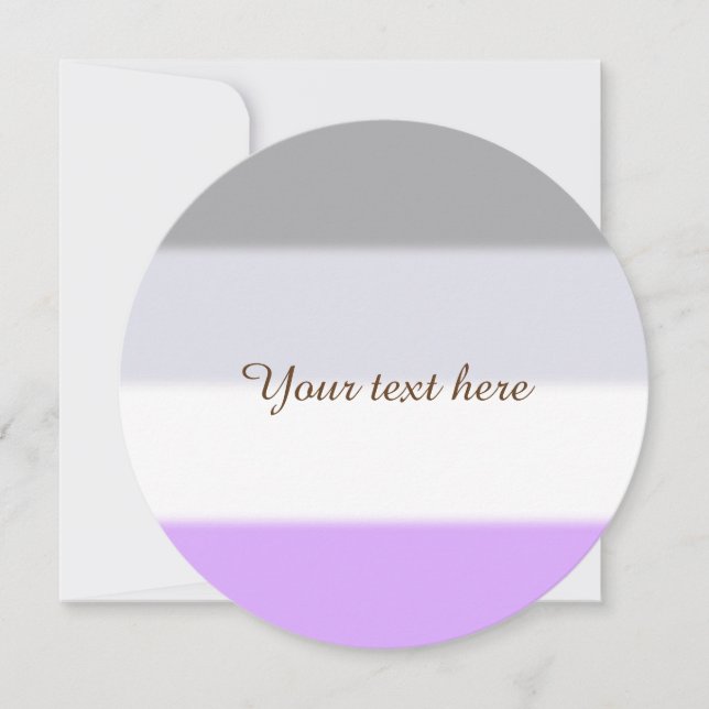 Falln Asexuell Pride Flagga (Framsida)