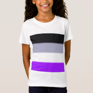 Falln Asexuell Pride Flagga Tee Shirt