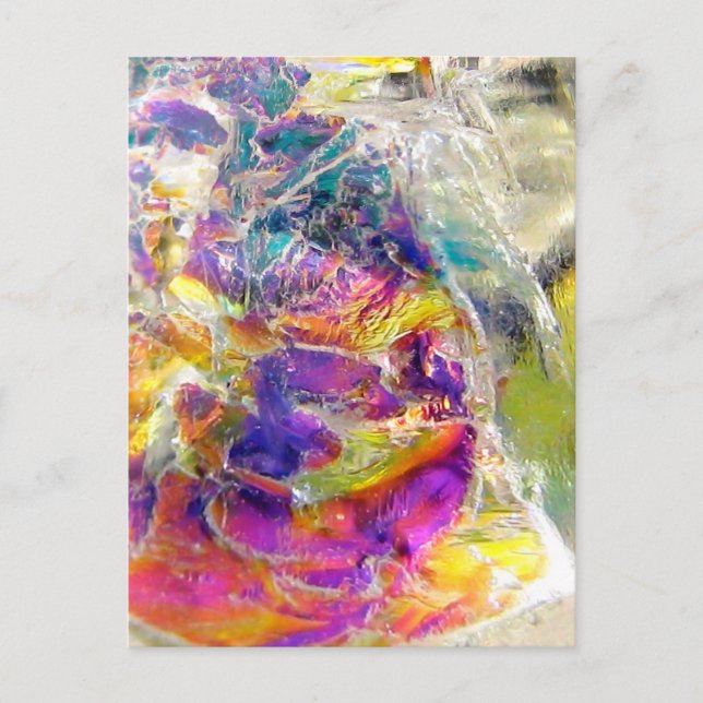 Falln Aura Crystal Vykort (Framsida)