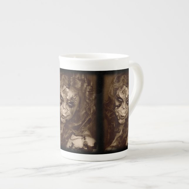 Falln Bevackra Decay Benporslin Mugg (Framsida höger)
