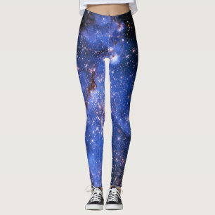 Falln blåttEmbrionic stjärnor Leggings
