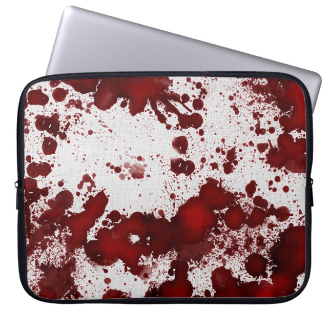 Falln blodfläckar laptop fodral (Framsidan)