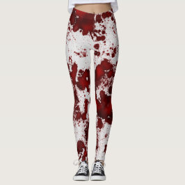 Falln blodfläckar leggings