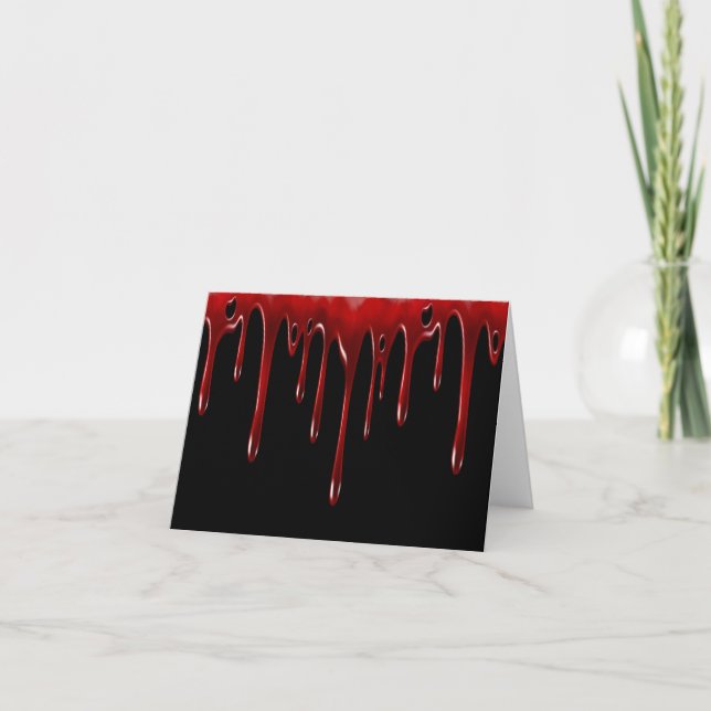 Falln Blood Drives Black Kort (Framsida)