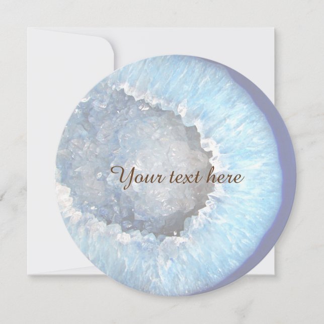 Falln Blue Crystal Geode (Framsida)