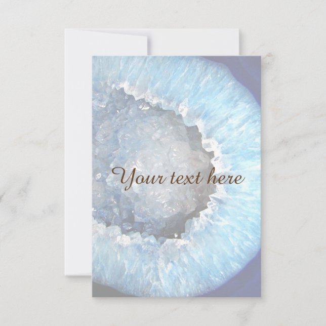 Falln Blue Crystal Geode (Framsida)