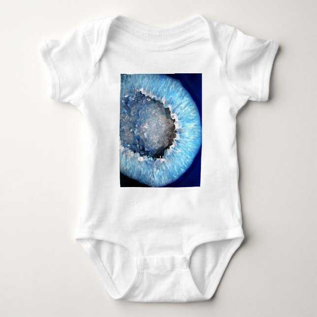 Falln Blue Crystal Geode T-shirt (Framsida)