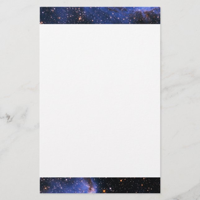 Falln Blue Embrionic Starfield Brevpapper (Framsida)