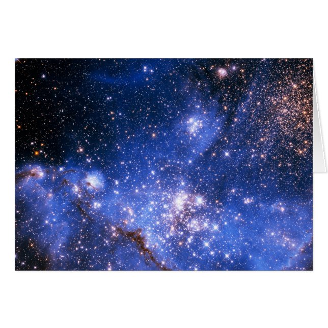 Falln Blue Embrionic Starfield OBS Kort (Framsidan Horizontal)