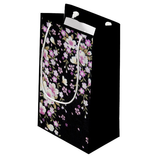Falln Cascading Rosa Flowers (Baksidan Vinklad)