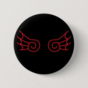 Falln Chibi Demon Vingar Knapp