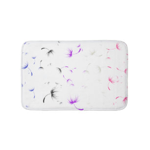 Falln Dandelion Seeds Genderfluid Pride Badrumsmatta