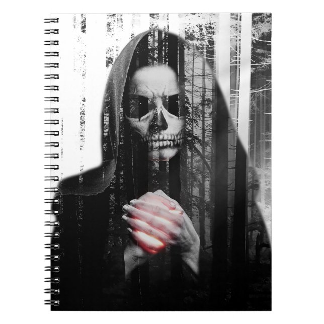 Falln Death Waits Anteckningsbok (Framsidan)