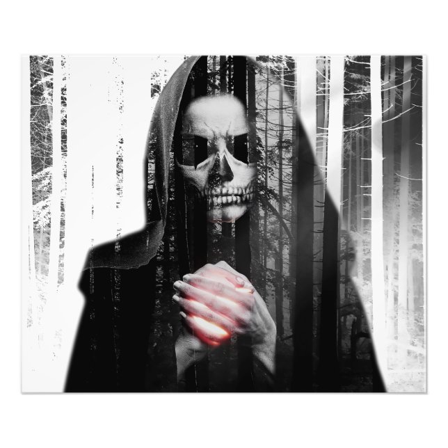 Falln Death Waits Fototryck (Framsidan)