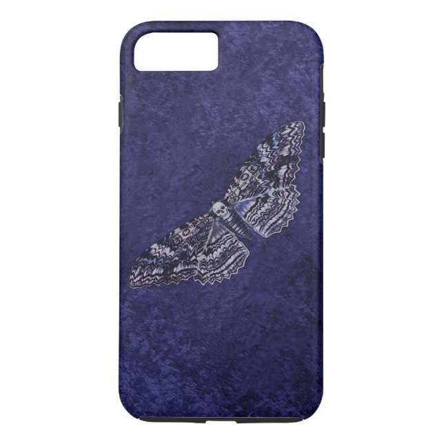 Falln Deathshead Moth Case-Mate iPhone Skal (Baksida)