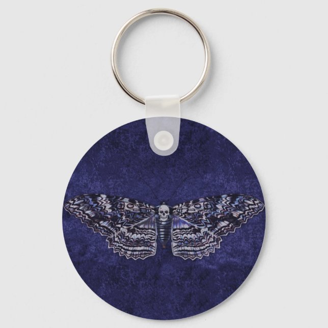 Falln Deathshead Moth Nyckelring (Framsida)