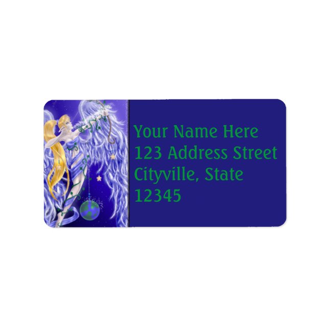 Falln Earth Angel Adressetikett (Framsidan)