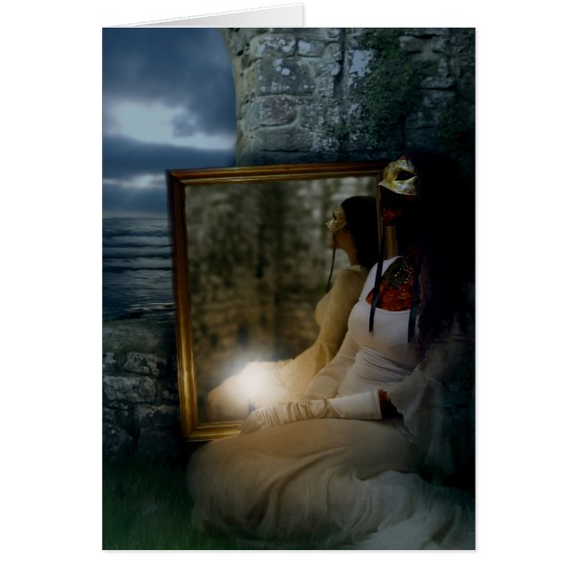 Falln EInternal Vanity Hälsningskort (Framsidan)