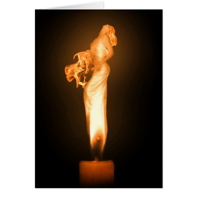 Falln Fire Hälsningskort (Framsidan)