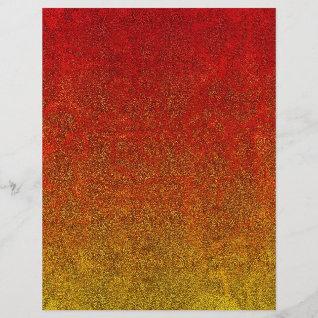 Falln Flame Glitter-övertoning (Framsida)
