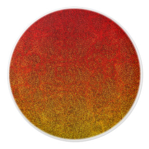 Falln Flame Glitter-övertoning Knopp