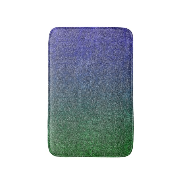 Falln Forest Nightfall Glitter Gradient Badrumsmatta (Framsidan (Vertikal))
