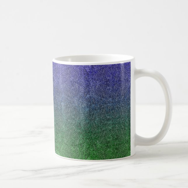 Falln Forest Nightfall Glitter Gradient Kaffemugg (Höger)