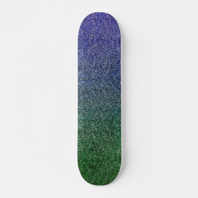 Falln Forest Nightfall Glitter Gradient Skateboard Bräda 19,5 Cm (Framsida)