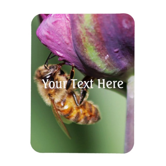 Falln Fuzzy Little Bee Magnet (Vertikal)