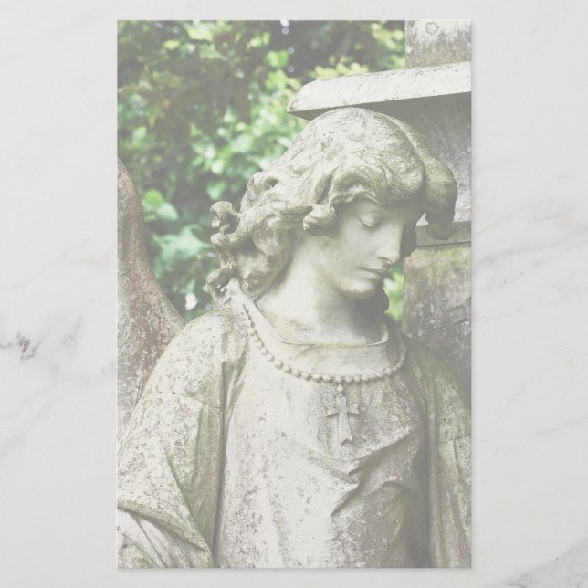 Falln Garden Angel Brevpapper (Framsida)