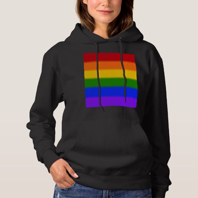 Falln Gay pride Flagga T-shirt (Framsida)