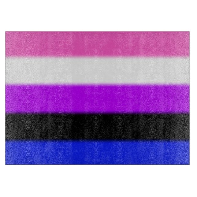 Falln Genderfluid Pride Flagga (Framsidan)