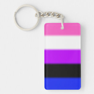 Falln Genderfluid Pride Flagga